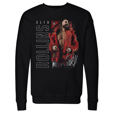 Seth Rollins Gritty Men's WWE Crewneck Sweatshirt
