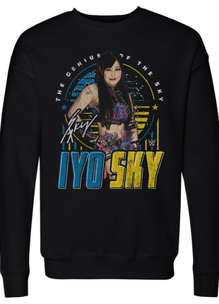 Iyo Sky The Genius Of The Sky Men's WWE Crewneck Sweatshirt