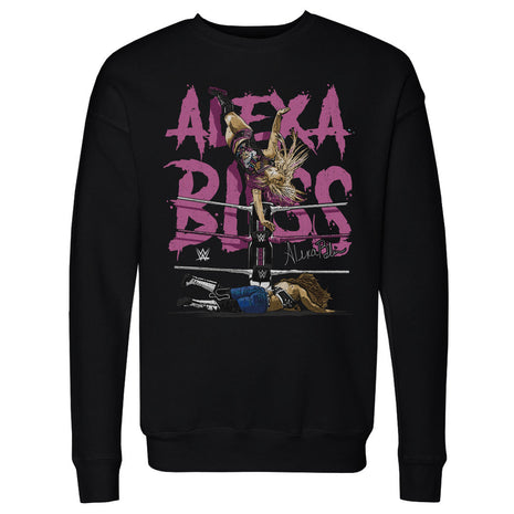 Alexa Bliss Twisted Bliss Signature Men's WWE Crewneck Sweatshirt