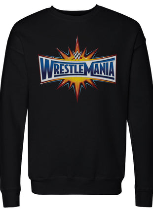 WWE WrestleMania 2017 Logo Men's WWE Crewneck Sweatshirt