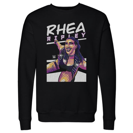 Rhea Ripley Illustration Men's WWE Crewneck Sweatshirt