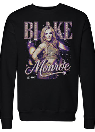 Blake Monroe Sparkle Men's WWE Crewneck Sweatshirt