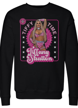Tiffany Stratton Tiffy Time Gritty Men's WWE Crewneck Sweatshirt