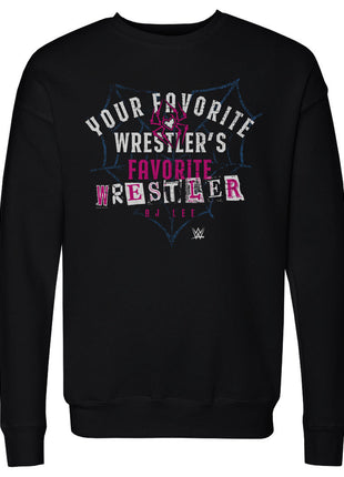 AJ Lee Favorite Wrestler Men's WWE Crewneck Sweatshirt