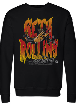 Seth Rollins Splash WWE Men's Crewneck Sweatshirt