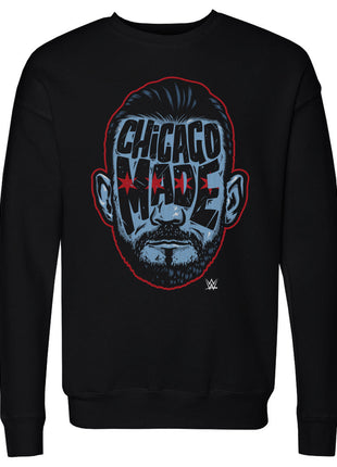 CM Punk Silhouette Men's WWE Crewneck Sweatshirt