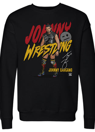 Johnny Gargano Wrestling Men's WWE Crewneck Sweatshirt