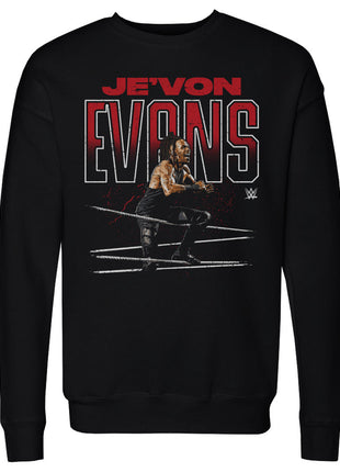 Je'Von Evans WWE Ropes Men's WWE Crewneck Sweatshirt