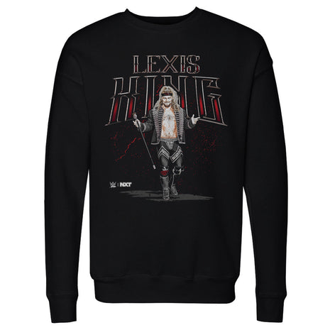 Lexis King Superstar Name Men's WWE Crewneck Sweatshirt