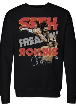 Seth Rollins Freakin' WWE Men's Crewneck Sweatshirt