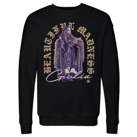 Giulia Beautiful Madness Old English Men's WWE Crewneck Sweatshirt