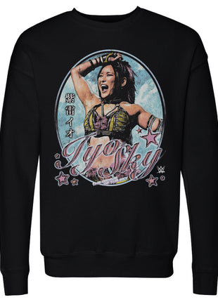 Iyo Sky Grunge Frame Men's WWE Crewneck Sweatshirt