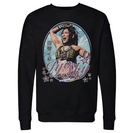 Iyo Sky Grunge Frame Men's WWE Crewneck Sweatshirt
