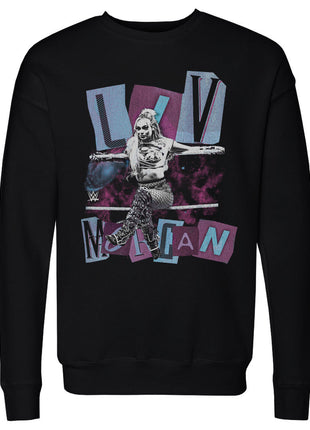 Liv Morgan Cutout Men's WWE Crewneck Sweatshirt