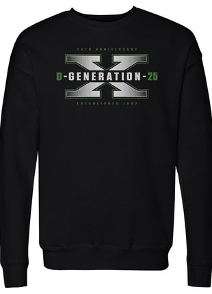 D-Generation X Logo 25th Anniversary WHT