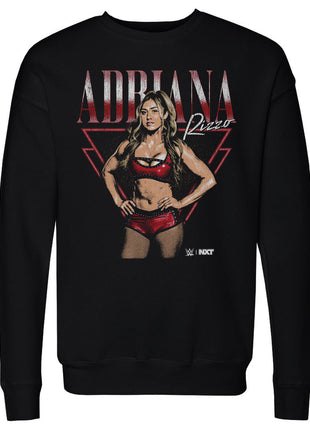 Adriana Rizzo Triangle Name Men's WWE Crewneck Sweatshirt