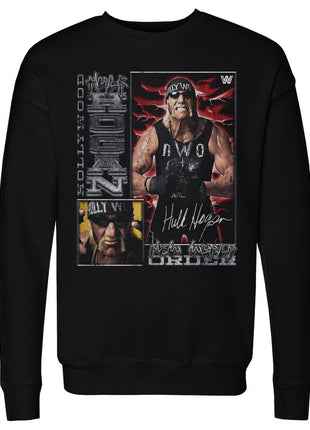 Hulk Hogan nWo Vintage Card Men's WWE Crewneck Sweatshirt