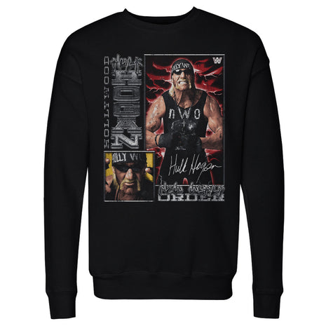 Hulk Hogan nWo Vintage Card Men's WWE Crewneck Sweatshirt