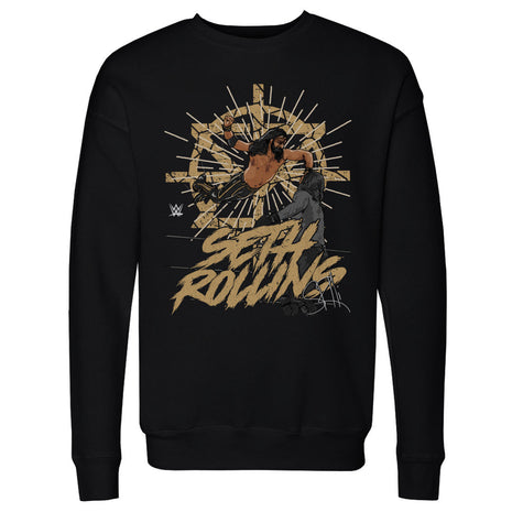 Seth Rollins Flying WWE Men's Crewneck Sweatshirt