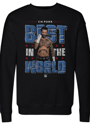 CM Punk Gritty WWE Men's Crewneck Sweatshirt