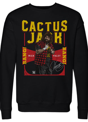 Cactus Jack Bang Bang Men's WWE Crewneck Sweatshirt