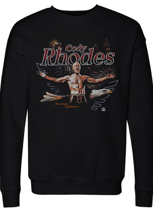 Cody Rhodes Grunge Men's WWE Crewneck Sweatshirt