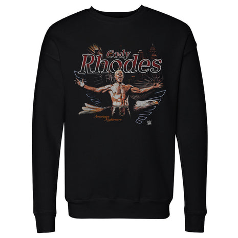 Cody Rhodes Grunge Men's WWE Crewneck Sweatshirt