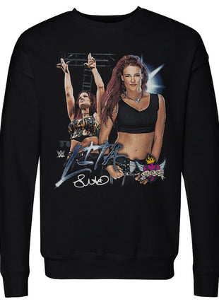 Lita 25th Anniversary Vintage WWE Men's Crewneck Sweatshirt