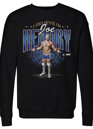 Joe Hendry WWE I Believe In Joe Men's WWE Crewneck Sweatshirt