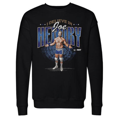 Joe Hendry WWE I Believe In Joe Men's WWE Crewneck Sweatshirt