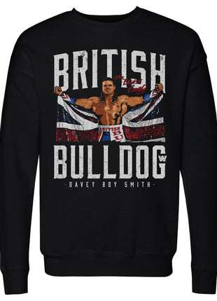 British Bulldog Flag WHT