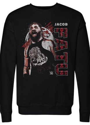 Jacob Fatu Scream Gritty Men's WWE Crewneck Sweatshirt