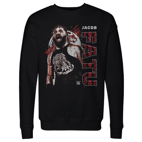 Jacob Fatu Scream Gritty Men's WWE Crewneck Sweatshirt
