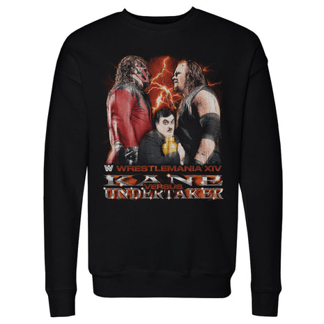 WrestleMania XIV Undertaker Vs. Kane Men's WWE Crewneck Sweatshirt