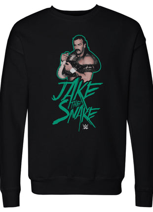 Jake The Snake Name Pose Men's WWE Crewneck Sweatshirt