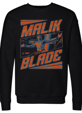Malik Blade WWE Pose Men's WWE Crewneck Sweatshirt