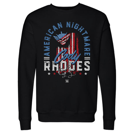 Cody Rhodes American Nightmare Text Men's WWE Crewneck Sweatshirt
