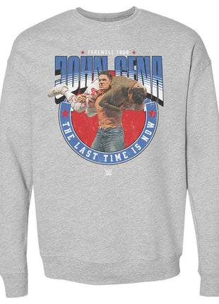 John Cena The Last Time Is Now Men's WWE Crewneck Sweatshirt
