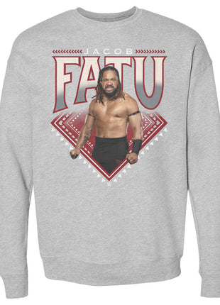 Jacob Fatu Superstar Name WWE Men's Crewneck Sweatshirt