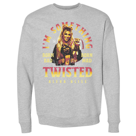 Alexa Bliss Something Twisted Men's WWE Crewneck Sweatshirt