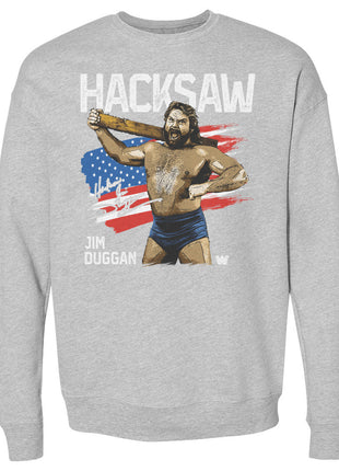 Hacksaw Jim Duggen Flag WHT