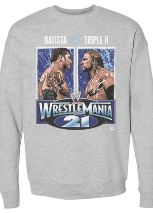 WrestleMania 21 Triple H Vs. Batista WHT