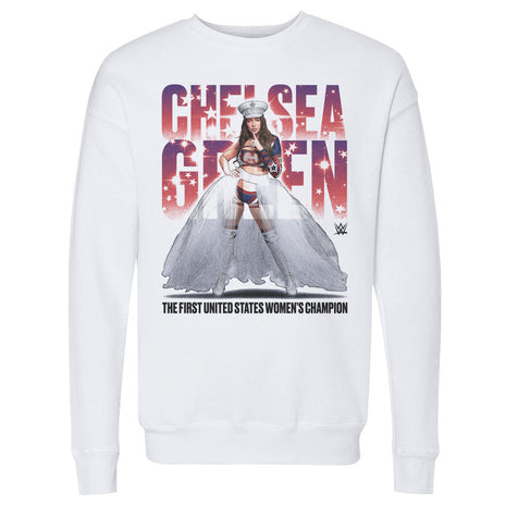 Chelsea Green Stars Men's WWE Crewneck Sweatshirt
