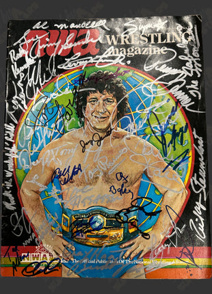 Multi-signed NWA Wrestling Magazine 1st Edition (22+ signatures!)