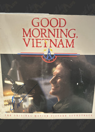 Robin Williams signed Good Morning Vietnam Soundtrack (w/ PSA)