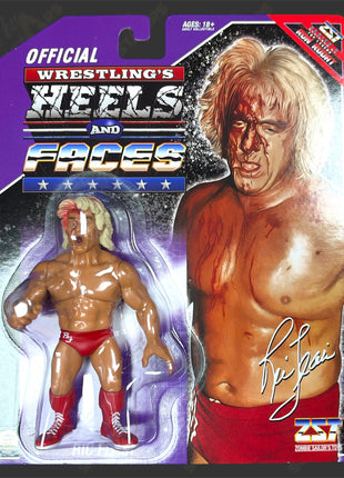 Ric Flair signed Heels & Faces Bloody Variant Action Figure (w/ Beckett) *PRE-ORDER*