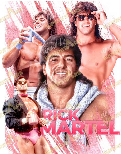 Rick Martel signed Photo #1 SBS EXCLUSIVE (PRE-ORDER)