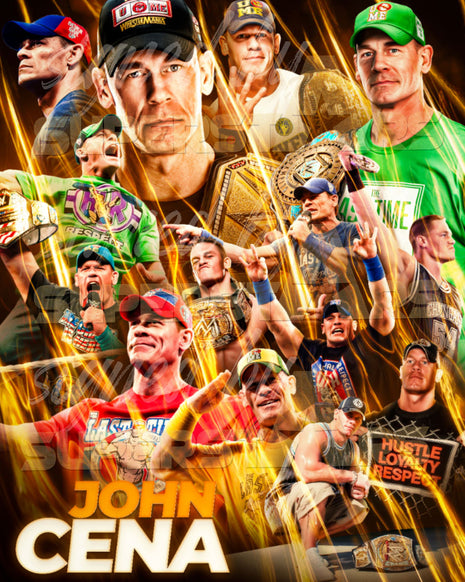 John Cena signed Photo #2 SBS EXCLUSIVE (w/ Beckett) PRE-ORDER