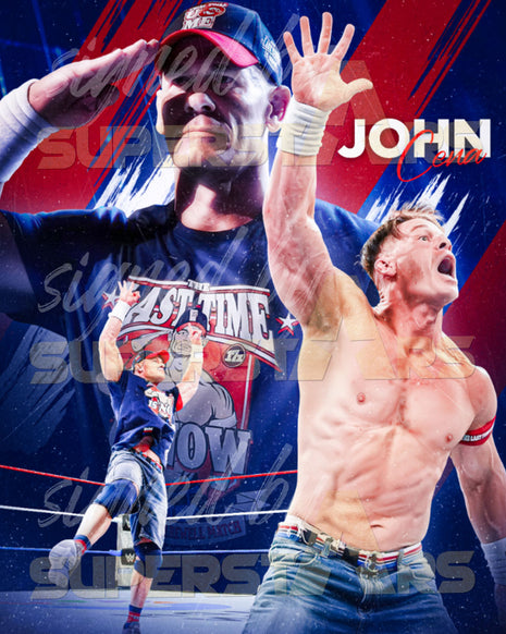 John Cena signed Photo #1 SBS EXCLUSIVE (w/ Beckett) PRE-ORDER