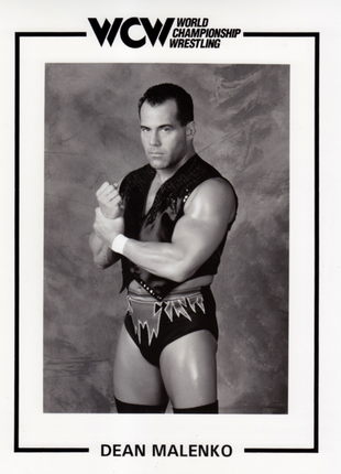 Dean Malenko signed 8x10 Photo #8 (In-Studio Signing)